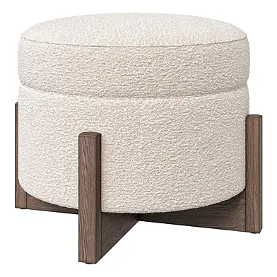 Four Hands Ottoman Esben