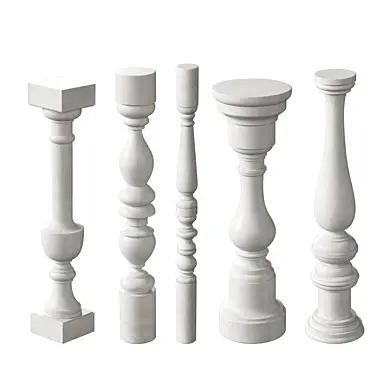 Marble Quintet Balusters with Classic Design 4