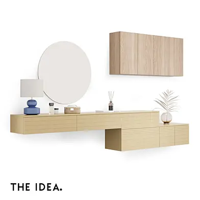OM THE-IDEA hanging storage system MINIMAL ML350+ML350+ML058+ML063