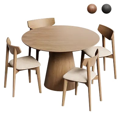 Laurie table and Seymour chair, Divan.ru