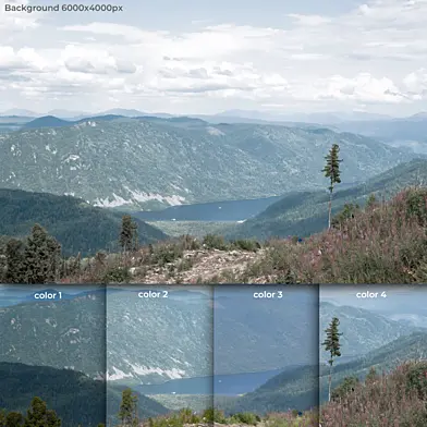 Background Teletsky Ski Resort 6k Altai