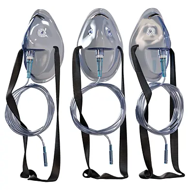 PVC Oxygen Mask