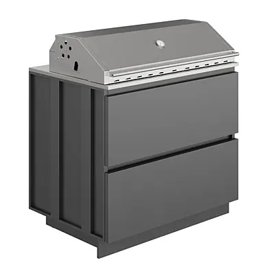 OM Astov BBQ Charcoal grill (barbecue) 1000mm
