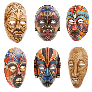 African masks
