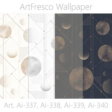 ArtFresco Wallpaper - Designer seamless photo wallpapers. Art. Ai-337, Ai-338, Ai-339, Ai-340 OM