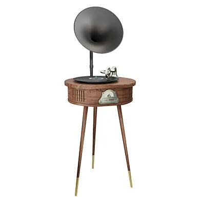 Vintage vinyl record player