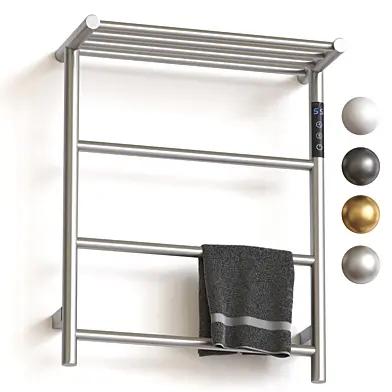 Heated Towel Rail Wonzon & Wohand Bonn WW-AL402-MB