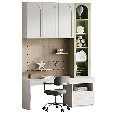 Children's room furniture with decor / Children set 03