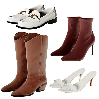 A set of shoes