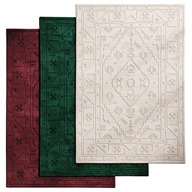 Handwoven Viscose Rug Shaila, Westwing Collection