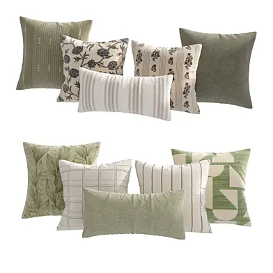 Set of decorative pillows