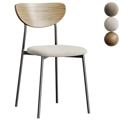 Lamex-1 Textile Terra Chair by divanru