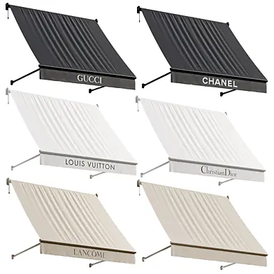 Shop window awnings