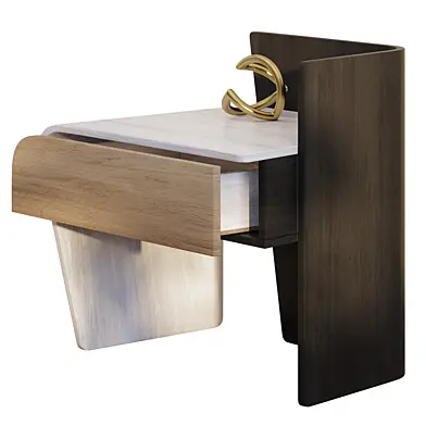 Wingy Bedside Table