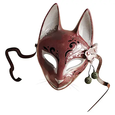 Japanese fox mask