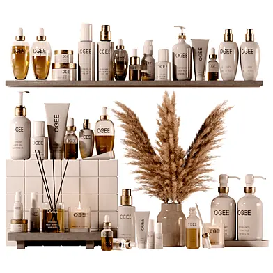 Bathroom accessories set 01