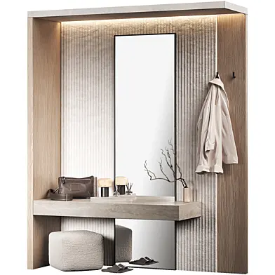 Hallway Furniture Set 6. Modern Modular Composition