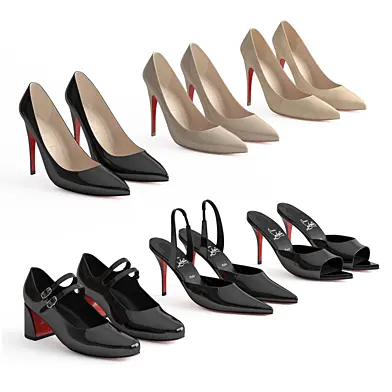 Set of shoes by Christian Louboutin