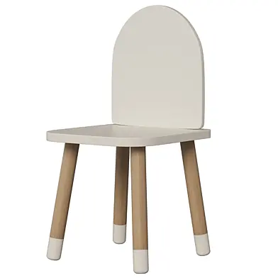 White of children's chair