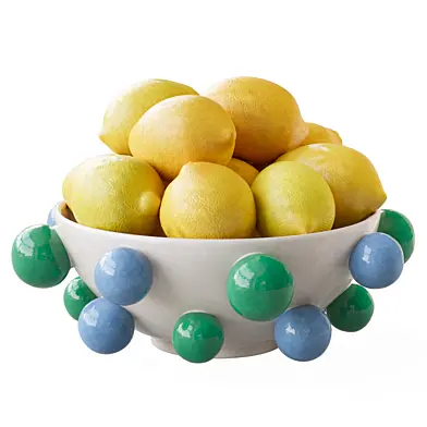 Lemons in a Bubble Bowl by NossandCo