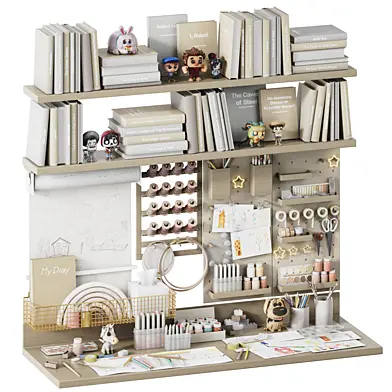 Toys, wall decor, and desk decorations for the children's room 7