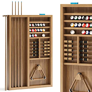 Modern Combination Wall Rack