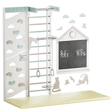 A children's set from the "CAT'S HOUSE" collection