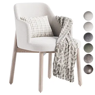 Abby armchair by Porada