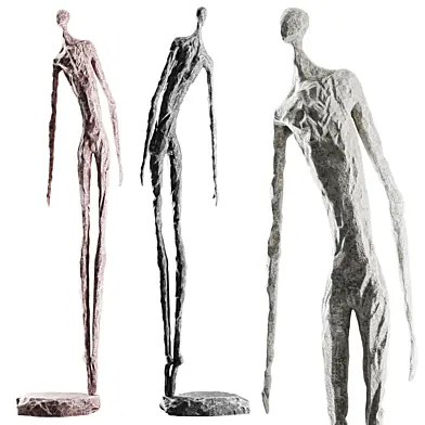 Abstract human sculpture 28