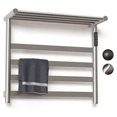 Electric heated towel rail WONZON WOGHAND ESSEN WW A402 BR