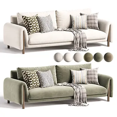 Fleming Sofa Alcala Wheat