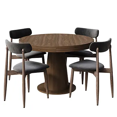 Monica table and Lars chair