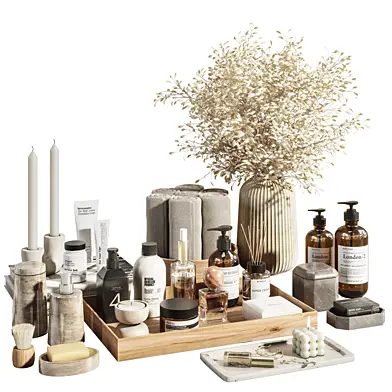 Bathroom accessories set 014