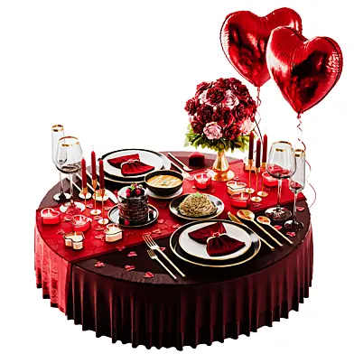 Valentine's Day a table for two