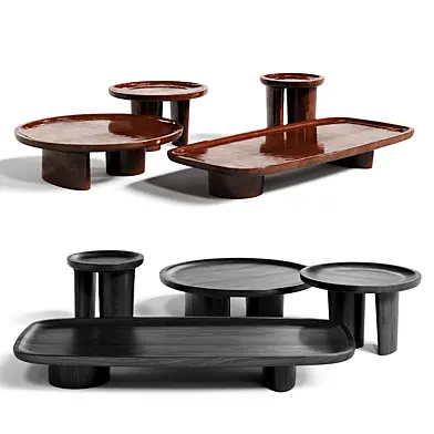 Model Calix Calix by Baxter - Table - 3D model
