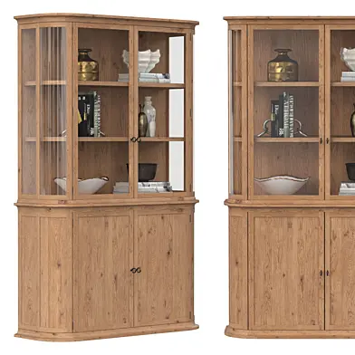 Mercier vitrine timber