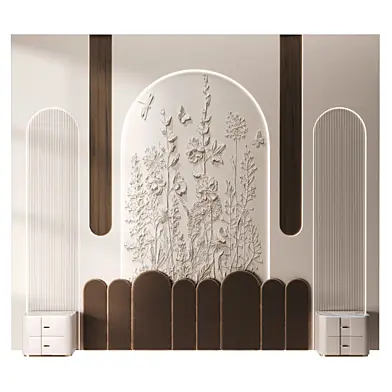 Headboard Wall Panel 02