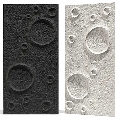 Pu moonstone snow white decorative wall panel