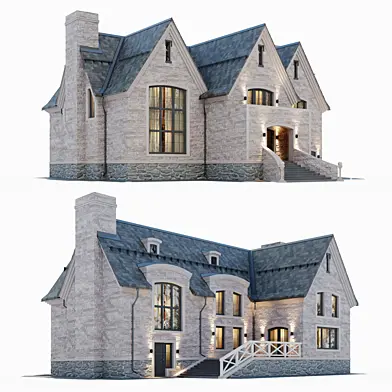 Neo-Tudor cottage
