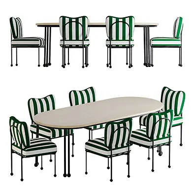 Lanata Outdoor Dining Table LULU & GEORGIA