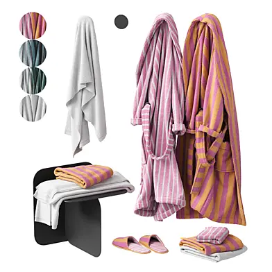 Decorative bathroom set