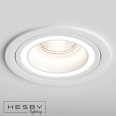 Built-in light fixture Hesby Eclipse HSBL_0110 IP20, 15W, GU10, white