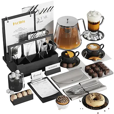 Set for serving in cafes, restaurants, canteens 9