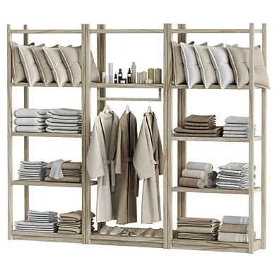 Bathroom accessories shelf