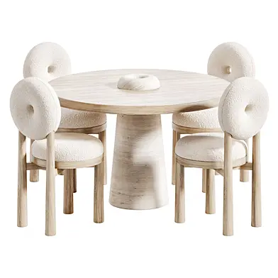 Children's table and chairs 08