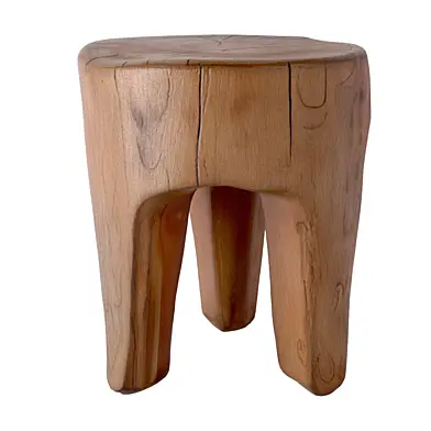 Teak Root Stool