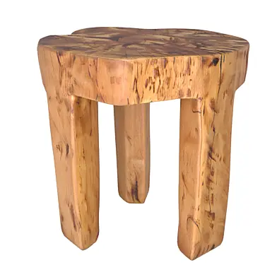 Three Leg Wood Table