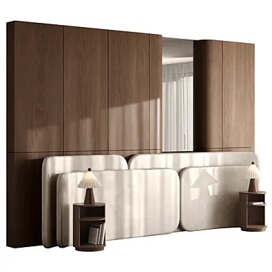 Headboard Wall Panel Composition 33