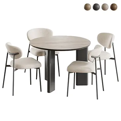 Hamilton dining chair and KUMO table