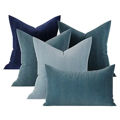 Velvet decorative cushions
